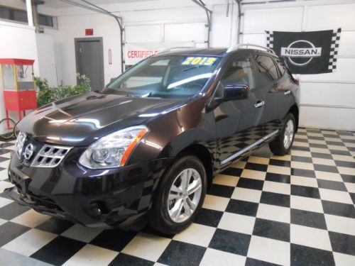 2013 nissan rogue sv awd 815 miles! no reserve salvage rebuildable