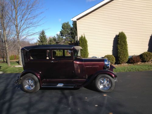 1929 ford sedan 2 door street rod