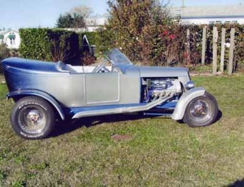 27 ford model t roadster with enclosed trailer