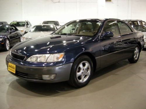 1999 es 300 leather sunroof carfax certified excellent condition very low miles