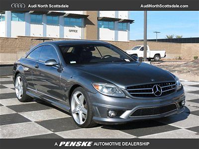 2008 mercedes cl63- p2 package-heated seats-sun roof-navigation-one owner