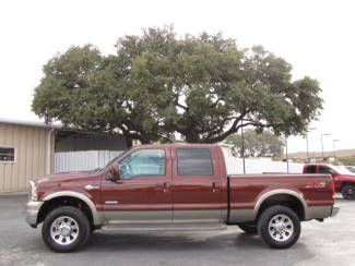 F250 king ranch heated leather 1 owner 6 cd sunroof powerstroke diesel 4x4 fx4!