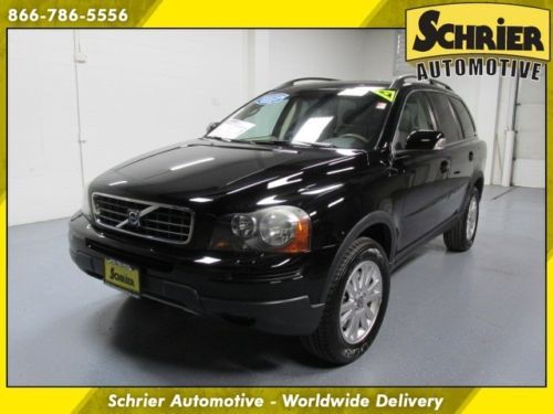 2008 volvo xc90 awd 3.2l black sunroof 17 in wheels 7 passenger auxiliary