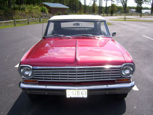 Find used 1963 chevrolet nova ss convertible 283 auto in ...
