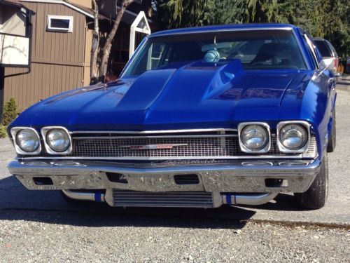 1968 chevelle post turbocharged small block