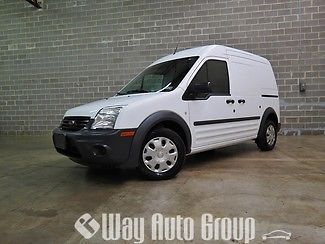 2012 ford connect cargo panel  white xl 1 owner warranty van financing