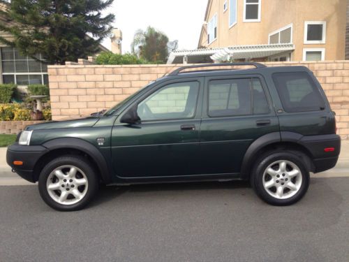 2002 land rover freelander s sport utility 4-door 2.5l