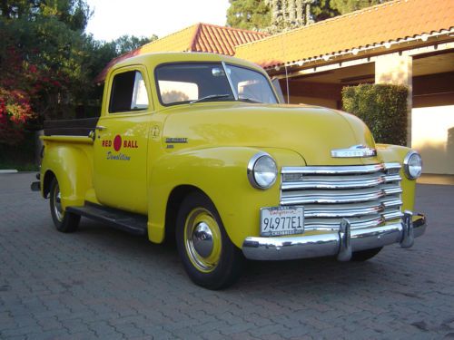 1951 chevrolet truck 3100 standard cab celebrity owned pickup no reserve