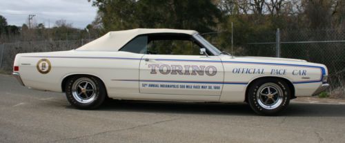 1968 ford torino convertible, indianapolis 500 pace car
