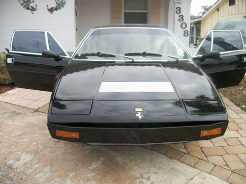 Dino ferrari 1975 gt, black, fair condition, 62.000 original miles