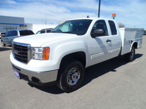 2009 gmc sierra 3500hd 4x4 utility bed ready to work only 37k miles 6.0 v8