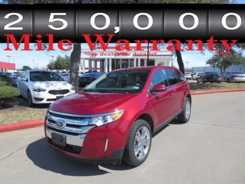 2013 ford edge limited leather we finance!!! warranty