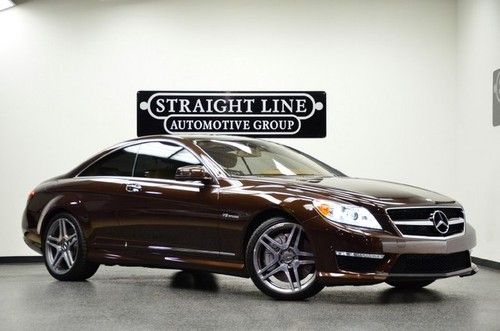 2011 mercedes benz cl63 amg perf. pkg, p2, w/ only 493 miles