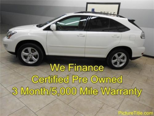 07 lexus rx 350 awd leather heated seats sunroof warranty we finance texas