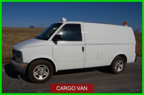 2005 used 4.3l v6 cargo service utility work white shelves chevy used express
