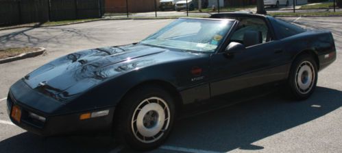 1987 chevrolet corvette black