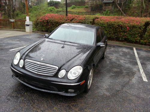 2005 mercedes benz e500 sport amg v8 with dynamic seating and massaging seats