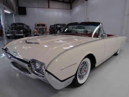 1961 ford thunderbird convertible, factory air conditioning!