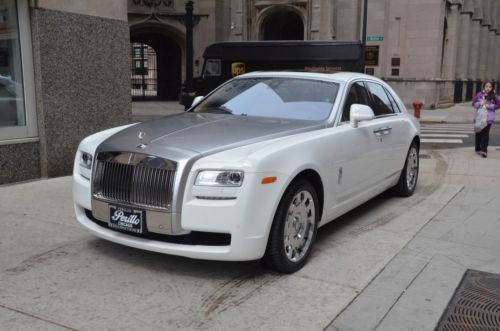 2013 rolls royce ghost.  english white with mocassin.
