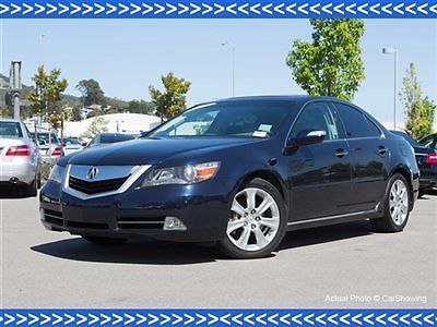 2009 acura rl: technology package, offered by mercedes-benz dealership, clean!