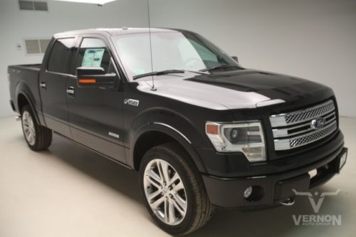 2013 limited crew 4x4 navigation sunroof 22s aluminum leather heated ecoboost