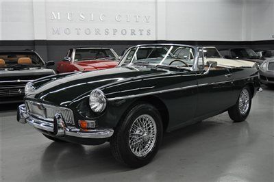 California restored mgb with overdrive all service documentation