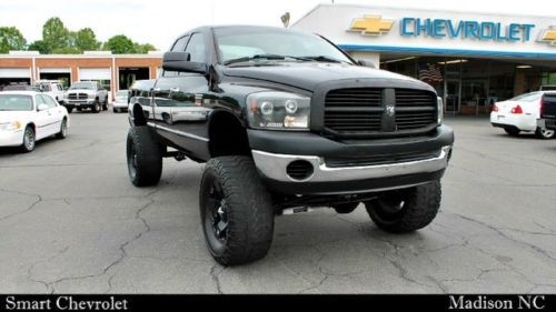 2006 dodge ran 2500 lifted hemi qaud cab 4x4 truck 4wd monster rockstar wheels