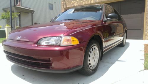 1992 honda civic lx sedan 4-door 1.5l