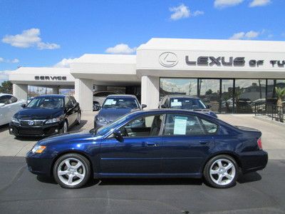 2006 awd 4wd blue automatic leather sunroof sedan one owner