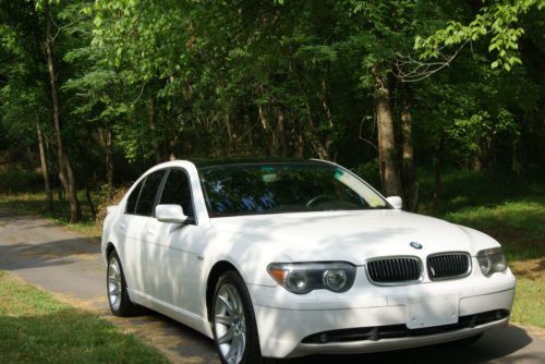 2006 bmw 750 i loaded only 65000 low miles     free delivery     no reserve