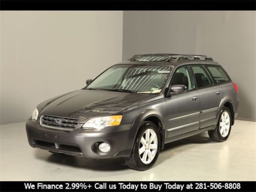 2007 subaru outback limited awd panoroof leather heated seats wood alloys xenons