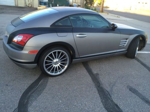 2004 chrysler crossfire limited, special design, only 43k miles