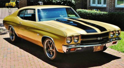 Absolutley amazing 1970 chevrolet chevelle ss 454 tribute bucket&#039;s console mint