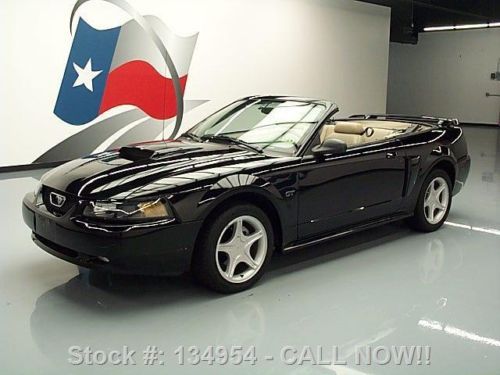 2001 ford mustang gt convertible 5-speed leather 30k mi texas direct auto