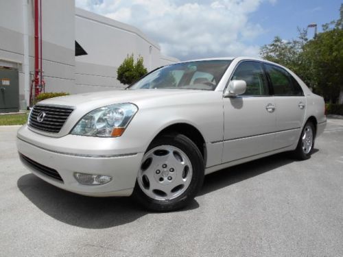 2001 lexus ls 430 only 66k miles!! clean carfax certified!! pristine condition!!