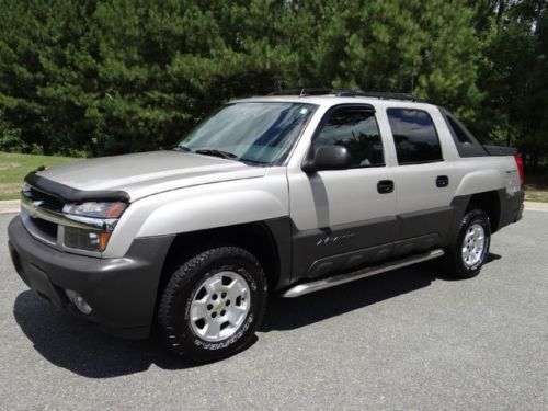 Chevrolet : 2006 avalanche 1500 z71 crew cab 4x4 81k orig mi navigation s/roof