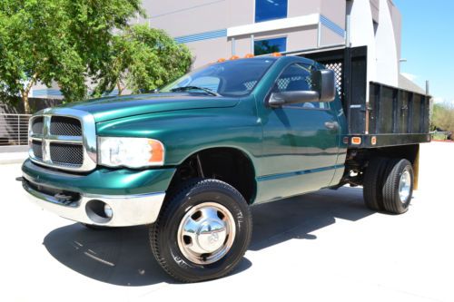 2004 dodge ram 3500 4x4 5 speed slt dump truck 1 owner low miles like 2005 2006