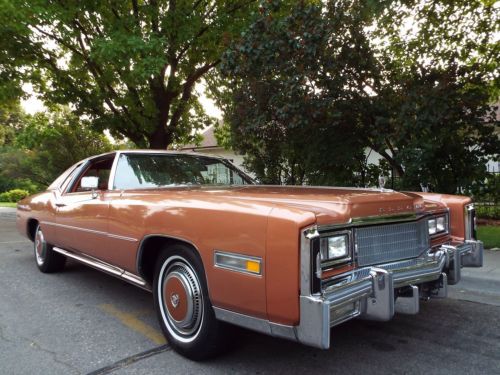 Beautiful original survivor 1977 cadillac fleetwood eldorado 57k actual miles !!