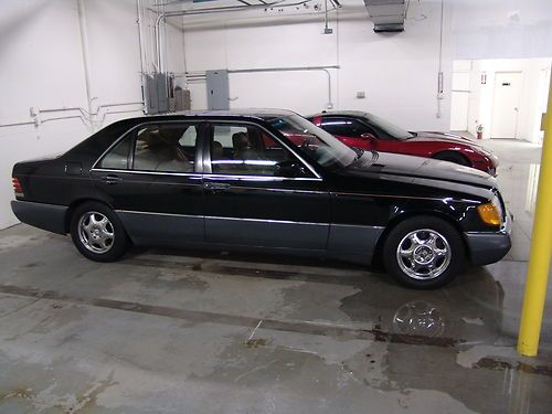 1993 mercedes-benz 500sel sedan 4-door 5.0l- collectors item- mint condition!