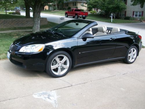 2006 pontiac g6 gtp hardtop convertible, getting hard to find, 40000 miles