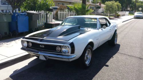 1967 chevy camaro 4 speed manual 350 motor&amp;trans tag&#039;s&amp;title runs great