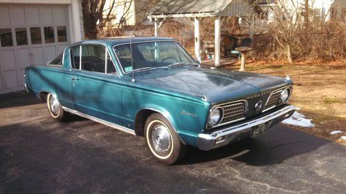 1966 plymouth barracuda