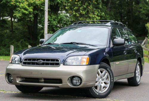 2002 subaru outback 14k mil only 1 owner awd serviced carfax