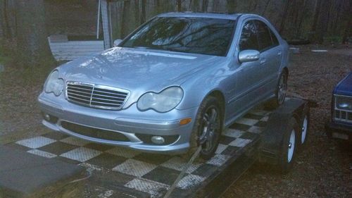 2002 mercedes-benz c32 amg base sedan 4-door 3.2l