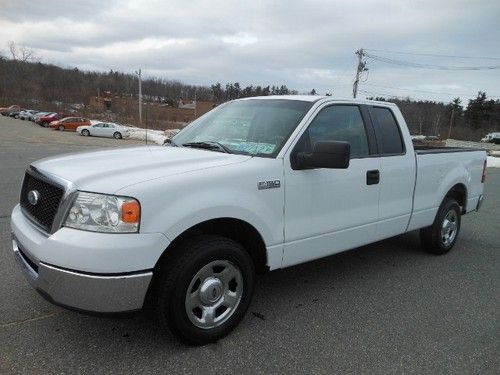 Ford f-150 xlt pickup truck triton v8 4.6l extended cab 4 door automatic 2wd 07
