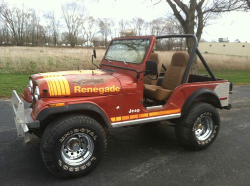 Sell Used 1980 Jeep Cj5 In Sycamore Illinois United States