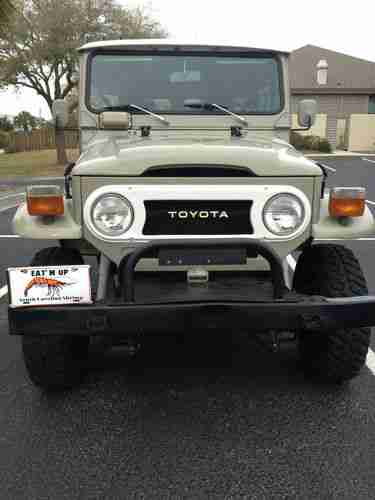 Sell used Toyota FJ40 1977 Land cruiser Landcruiser for ...