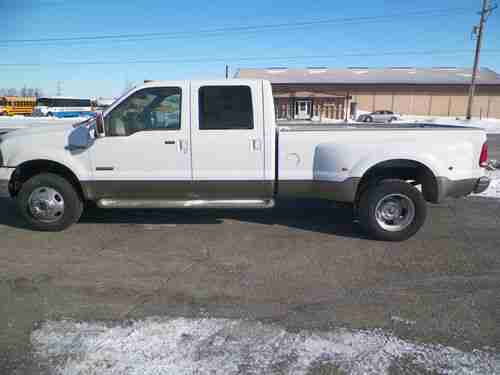 2006 Ford F-350 Super Duty King Ranch Crew Cab Pickup 4-Door 6.0L, image 2