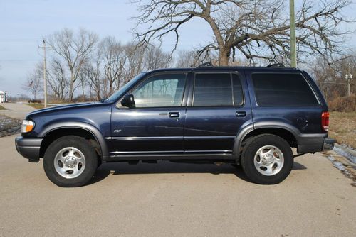 2001 ford explorer xlt 4.0l sport utility 4x4 suv 4wd  -  leather, sunroof