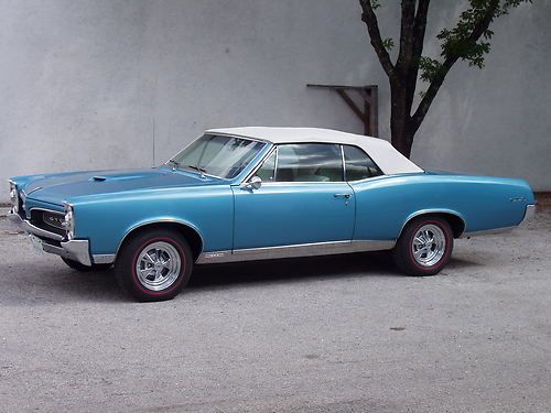 67 gto convt.matching #s complete restoration at 78k miles